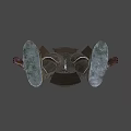 Medieval Armor 3D Render With Metal Leather Cuirass Arm Guards Skirt And Boots