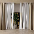 Curtains 3d model