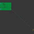 Aerial Planning of Mountainous Terrain With Rolling Hills Green Vegetation and Paths