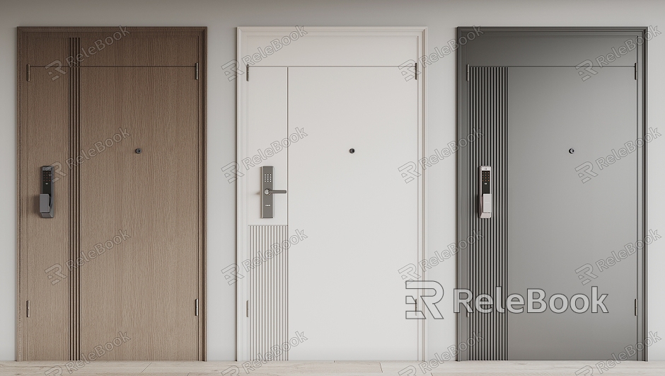 Entry door model