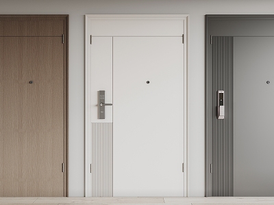 Entry door model