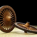 National wind wheel Ller structure 3d model