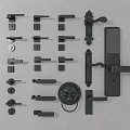 Various Stylish Door Handles With Different Designs For Home Interior Decoration