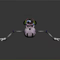 Robot Assistant Small Robot Butler Robot Butler Figure Game Figure 3d model