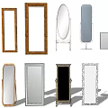 Various Shapes And Framed Designs Of Decorative Mirrors For Home Decor