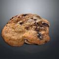 Soft and Chewy Chocolate Chip Cookie Loaded with Chocolate Chunks and Golden Brown Surface