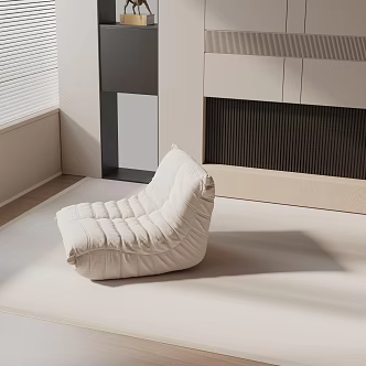 modern leisure chair 3d model