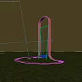 Modern Swing 3d model