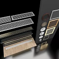 Various Designs of Air Conditioner Air Vents With Round Grille And Square Styles