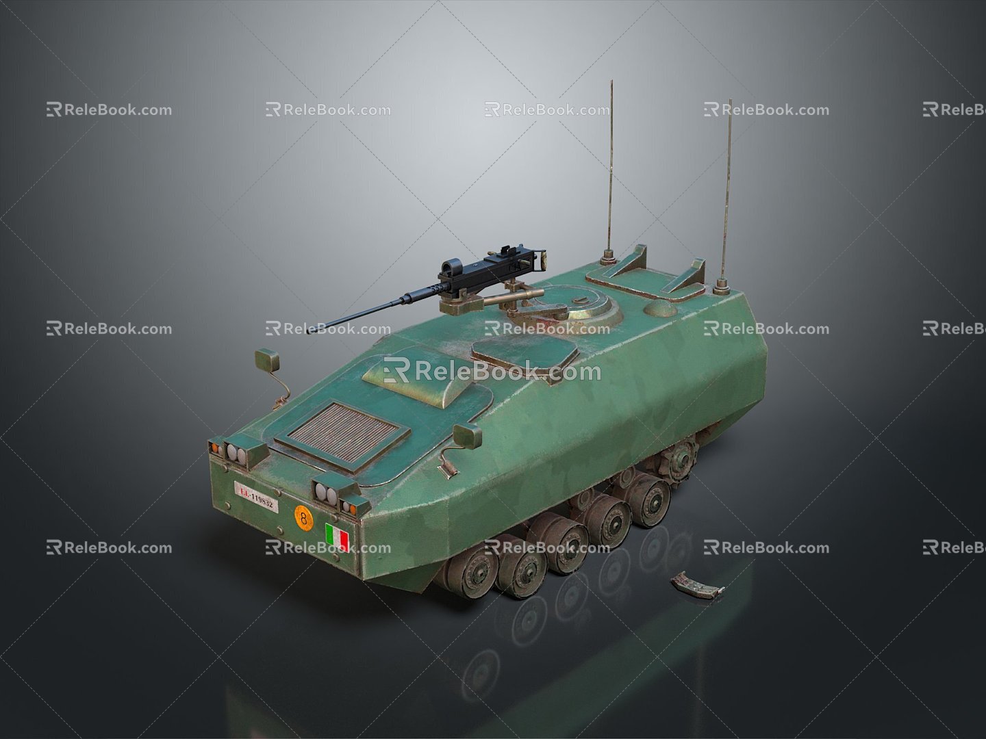 Light Tank Light Armored Modern Tank Modern Tank World War II Tank World War I Tank Heavy Tank 3d model