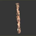 Decorative Wood Stone Combination Panel With Natural Textured Design For Interior Wall