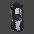 The Destroyed Beetle 3d model