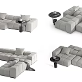 Modern Combination Sofa 3d model
