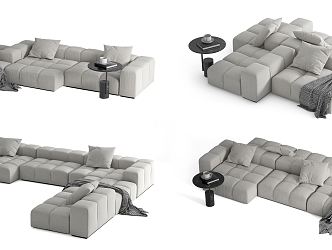 Modern Combination Sofa 3d model