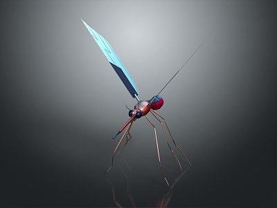 Mosquito Cartoon Mosquito Cartoon Insect Monster Cartoon Monster Cartoon Monster 3d model