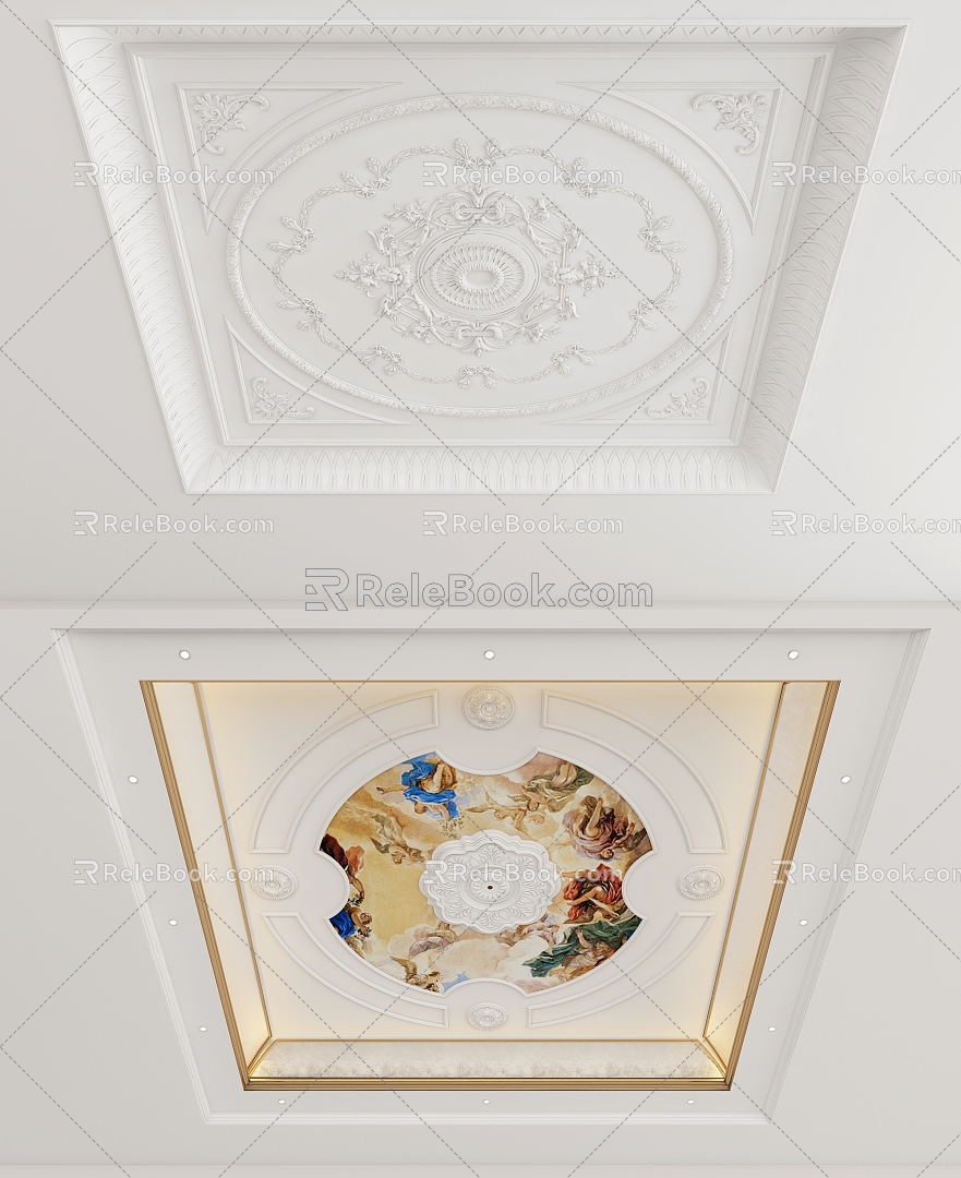 European-style ceiling model