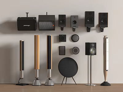 Sound combination 3d model