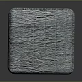 Natural Plant Fiber Woven Cube On Dark Surface With Gray Background