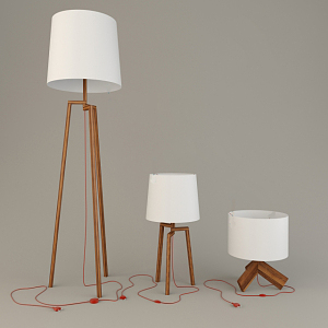 Floor lamp 3d model