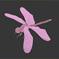 Dragonfly Thin-winged Dragonfly Le Fairy Dragonfly Purple Red Dragonfly Black Li-winged Dragonfly Big Blue Dragonfly 3d model