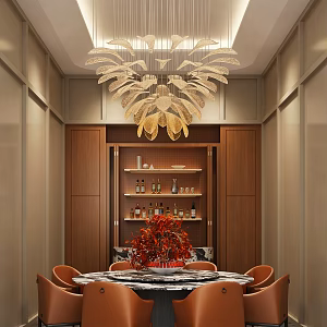 Restaurant rooms 3d model