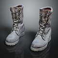 Modern Boots Men's Boots Old Boots Old Leather Boots Old Rain Boots 3d model