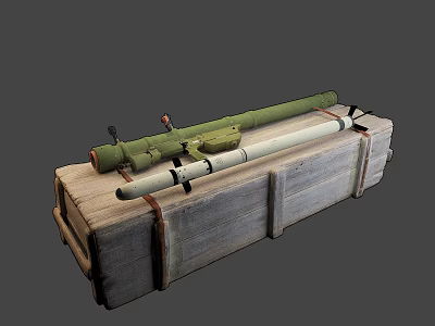 Modern Missile Missile Launcher 3d model Modern Missile Missile Launcher 3d model