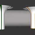 Modern Columns Special-Shaped Columns Creative Bags Columns Decorative Columns Styling Columns Petal Columns 3d model