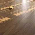 Natural Wooden Flooring With Sunlight Shadows Small Wooden Box And Warm Grain Texture