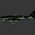Detailed Vintage Military Aircraft With Camouflage Paint Twin Blue Engines And Wing Insignia
