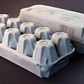 Natural Paper Egg Carton With Free Range 10 Eggs And Farm Fresh Design