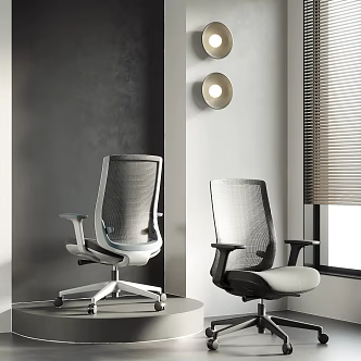 Modern Office Chair Office Single Chair 3d model