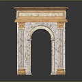 Columns Stone Columns Stone Columns Old Columns Roman Columns Roman Columns Classical Columns Greek Columns 3d model