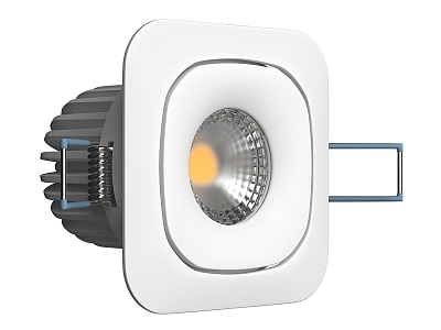 Simple downlight spotlight 3d model