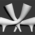 Modern Leisure Chairs With Silver Metal Design Black Cushions Reflective Surface