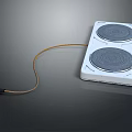 Double Burner Electric Stove Kitchen Appliance for Household Cooking Use