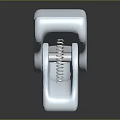 White Modern Stapler With Sleek Design For Home Office Daily Supplies