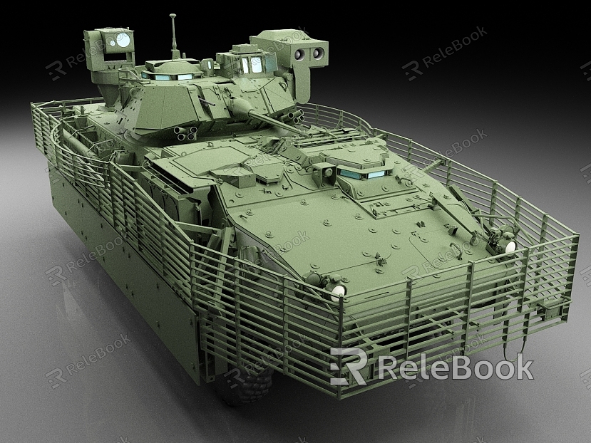 Canadian armored vehicle Stryker A1 wheeled fighting vehicle armored personnel carrier infantry fighting vehicle model