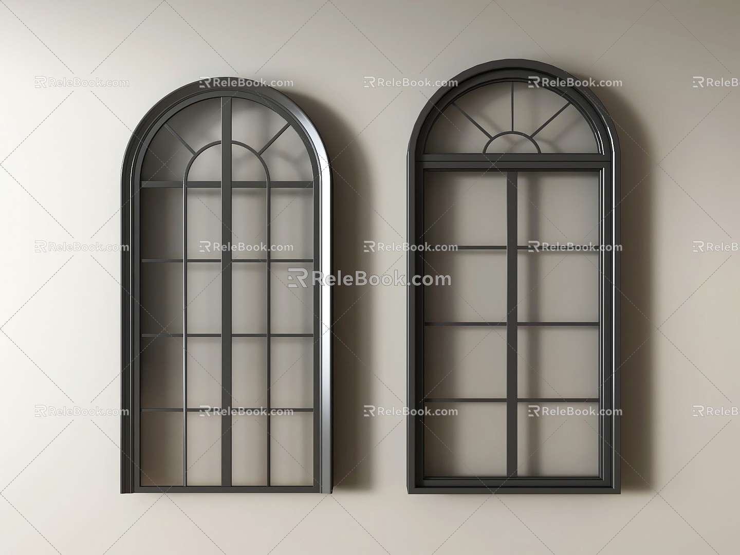 French windows retro windows casement windows windows glass windows doors and windows 3d model