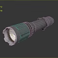 Flashlight flashlight military flashlight lighting tools tactical flashlight charging flashlight 3d model