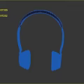Sleek Modern Over Ear Headphones With Black Headband And White Ear Cushions Design