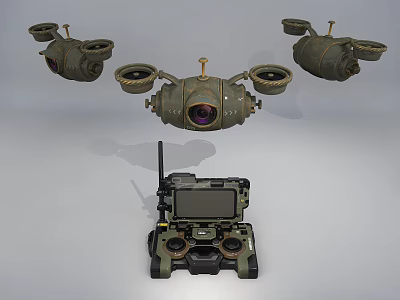 Modern UAV Remote Control UAV 3d model Modern UAV Remote Control UAV 3d model