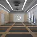Spacious Yoga Studio With Wooden Walls Yoga Mats And Natural Light For Fitness Practice