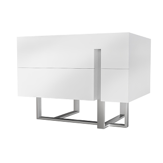 Modern bedside table 3d model