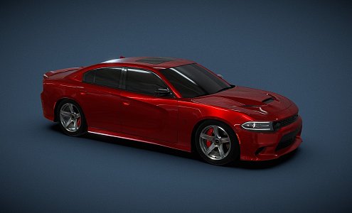 Dodge Charger 2019 car 3d model