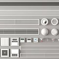 Various Types Of Air Conditioner Vents With Different Designs And Shapes