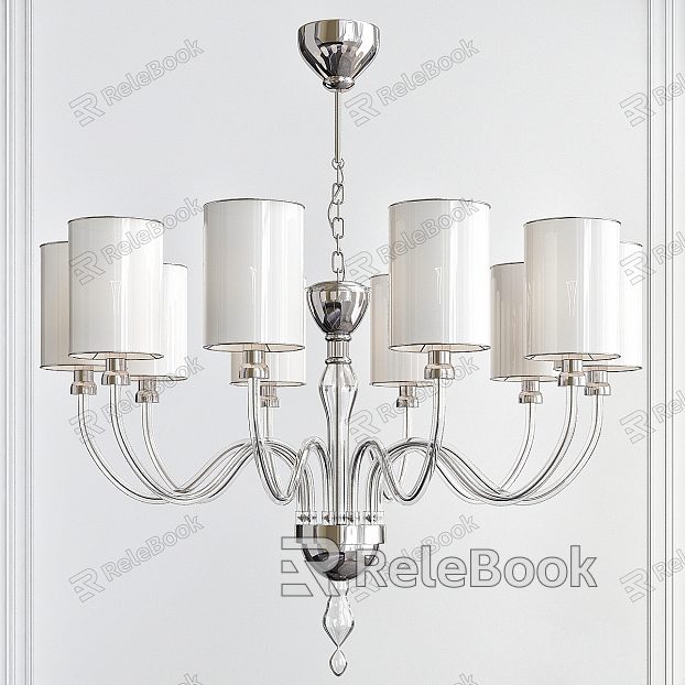 Vintage chandelier Lottie model