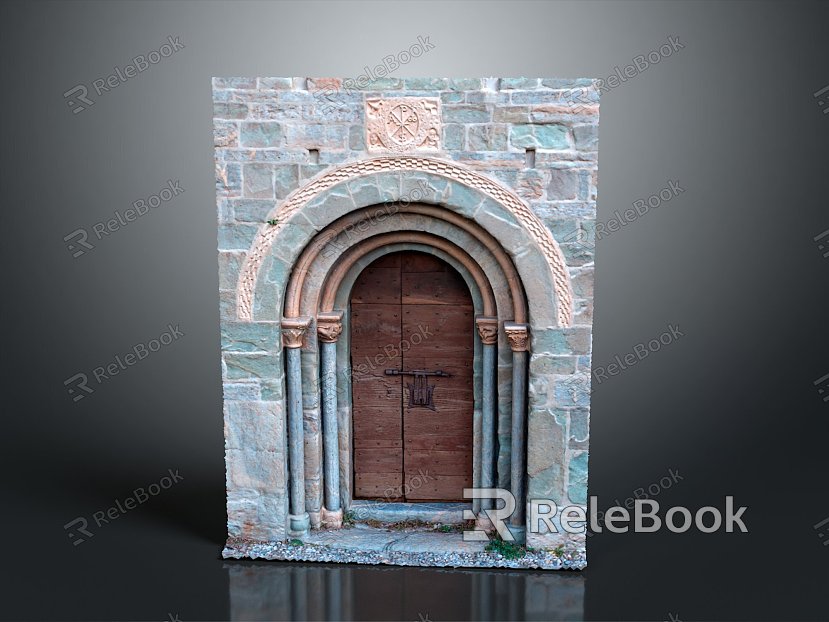 Ancient Building Door Ancient Building Door Chinese Style Door Antique Door Classical Door Chinese Style Door Chinese Style Entrance Traditional Door model