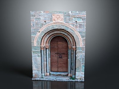 Ancient Building Door Ancient Building Door Chinese Style Door Antique Door Classical Door Chinese Style Door Chinese Style Entrance Traditional Door 3d model