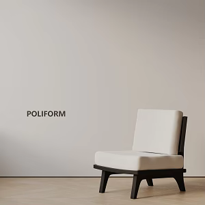 modern leisure chair 3d model